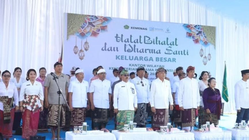Halal Bihalal dan Dharma Santi Kemenag Bali 2026: Perkuat Harmoni dan Kebhinekaan