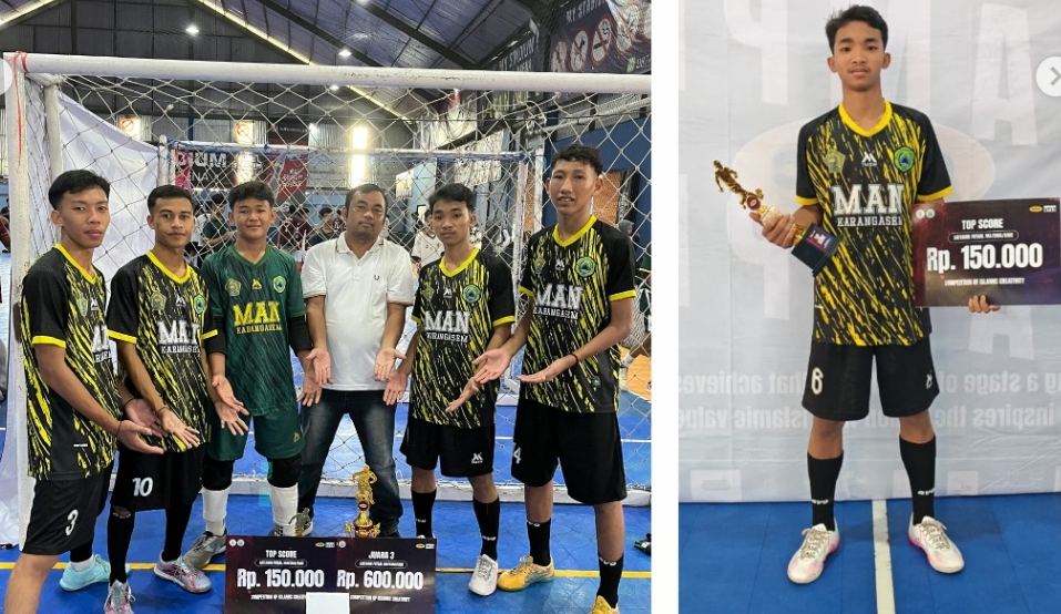 MAN Karangasem Raih Juara III Futsal COMIC XIV Tingkat Provinsi Bali