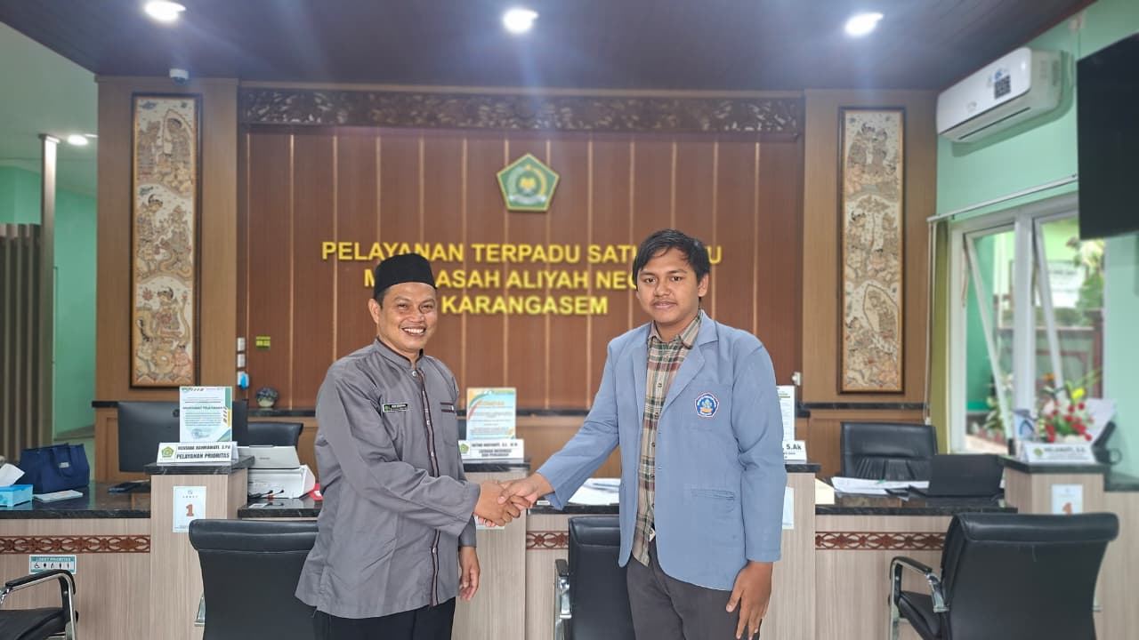 Alumni Kembali ke Almamater, MAN Karangasem Dukung Penelitian Skripsi