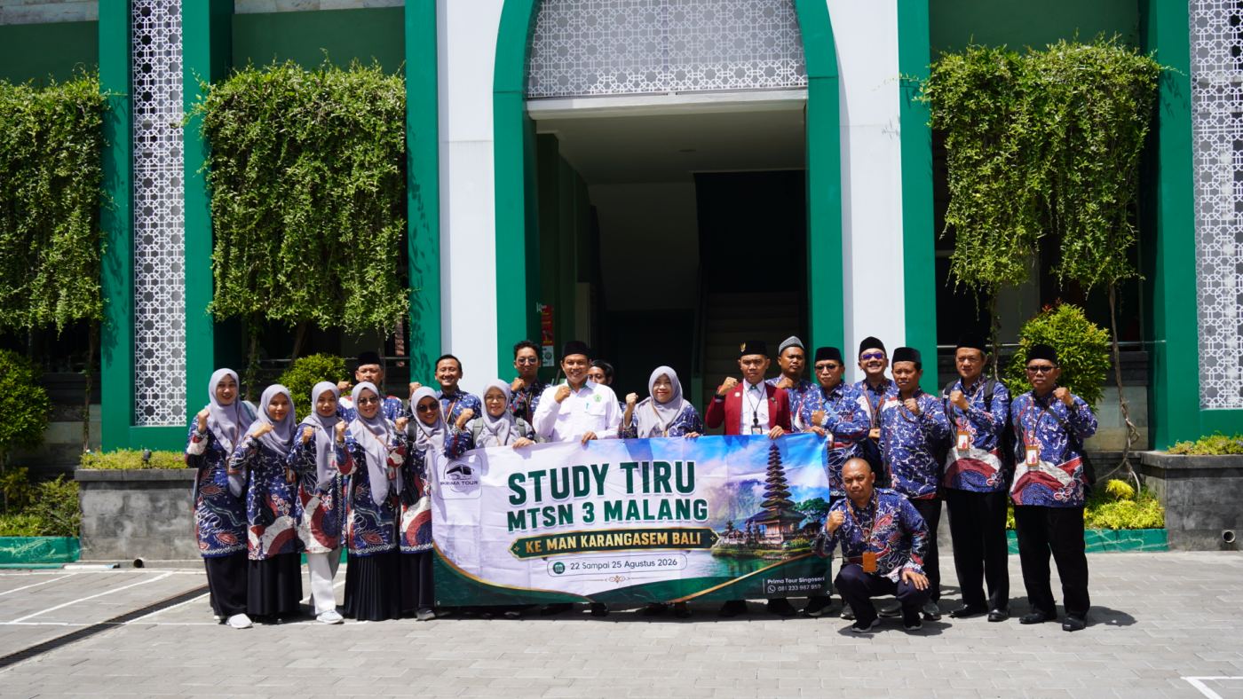 MTsN 3 Malang Lakukan Studi Tiru Zona Integritas di MAN Karangasem